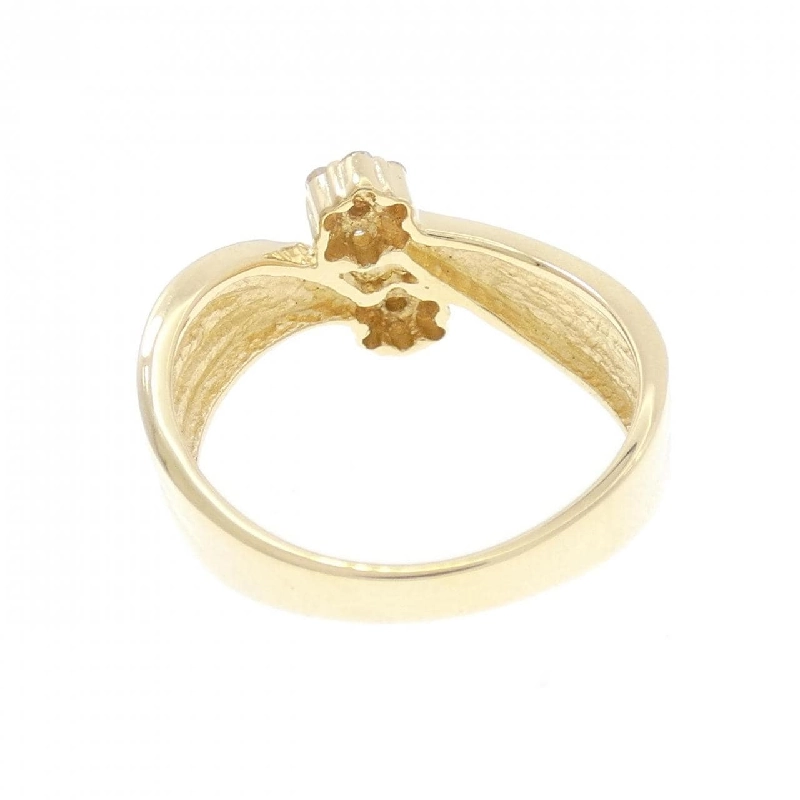 Nhẫn kim cương hoa K18YG 0.21CT - Hàng hiệu Authentic 847188