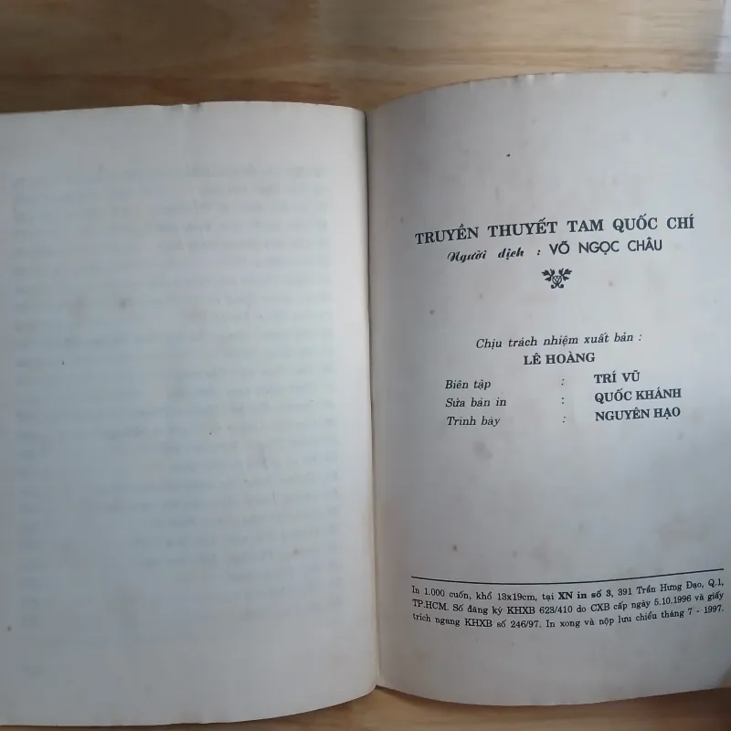 Truyền Thuyết Tam Quốc Chí - Võ Ngọc Châu dịch 996230