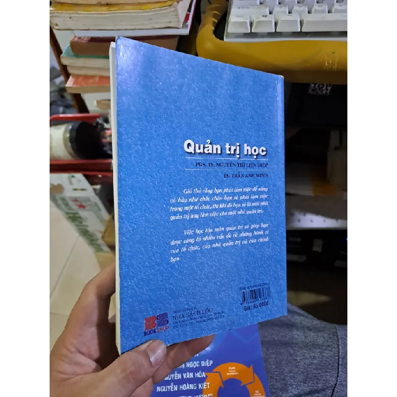 Quản trị học PGS.TS. Nguyễn Thị Liên Diệp mới 90% 2015 QUẢN TRỊ HCM1709 560039