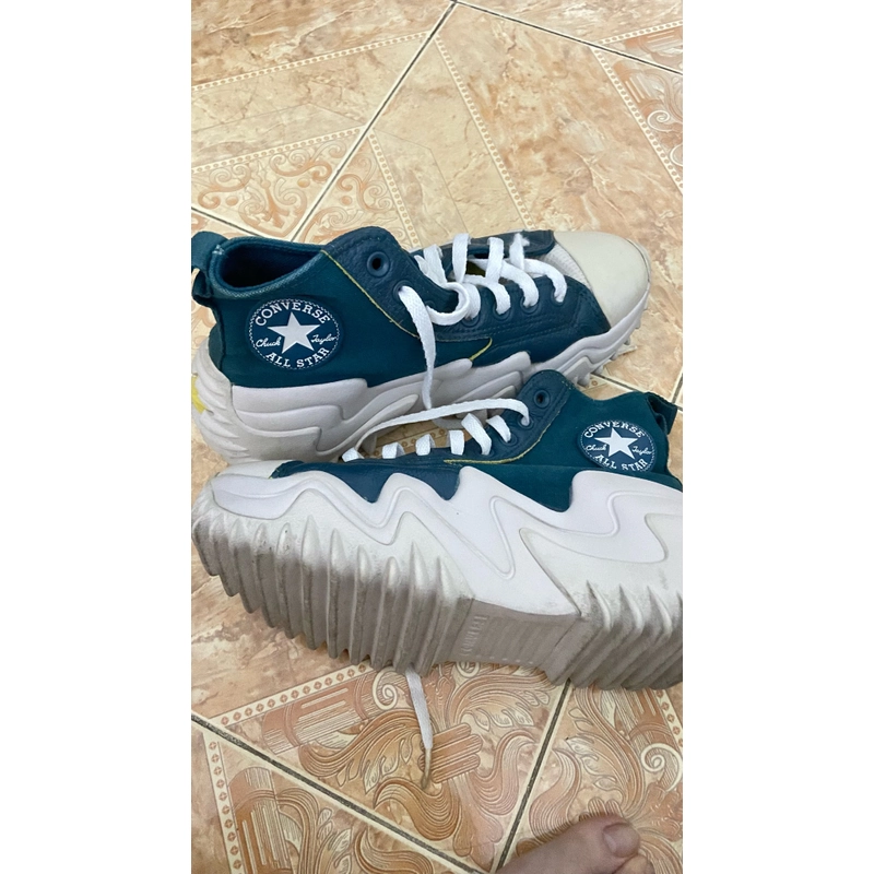 Giày Converse run motion xanh lá size 39 REAL 299533