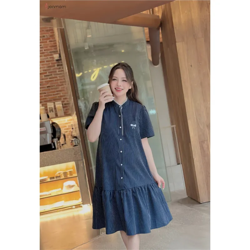 Đầm bầu may thiết kế. Size 46-65kg, mặc dài qua gối. 776831