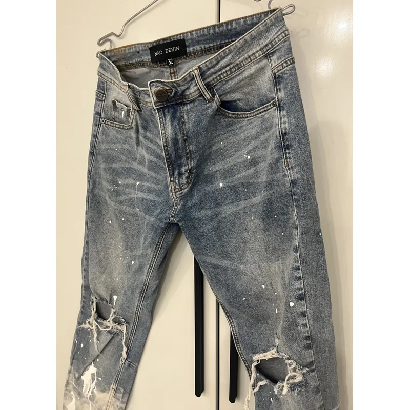 Quần jean nam rách sành diệu 720505