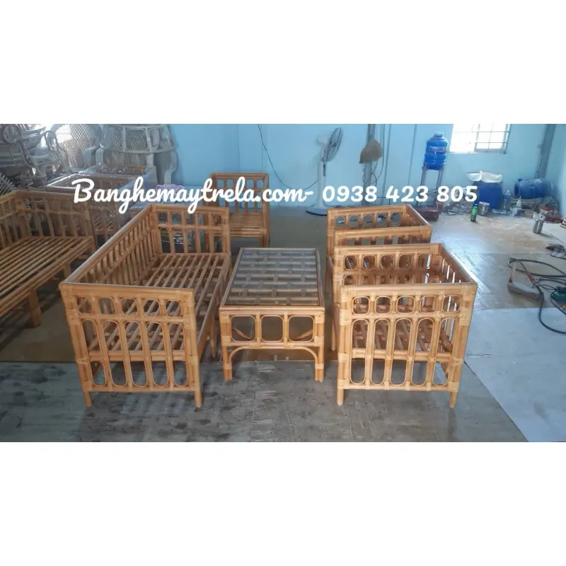 Sofa mây vuông hiện đại 763264
