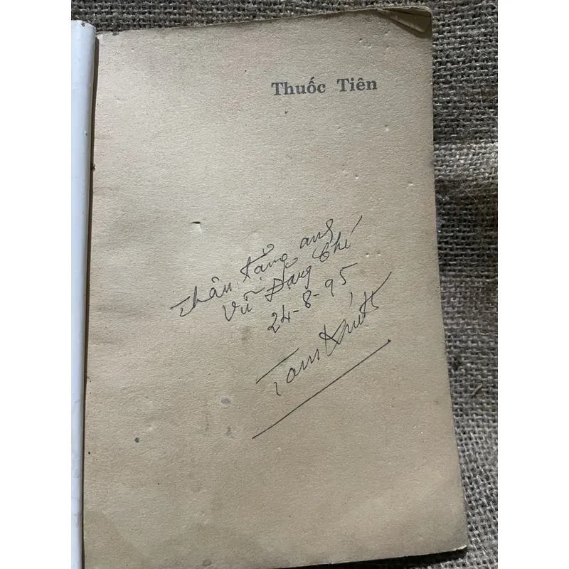 Thuốc Tiến - Tam Kính - có chữ ký tác giả  607658