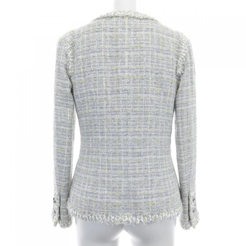 CHANEL P35582V25562 09P Áo khoác không cổ - Hàng hiệu Chính hãng 815174