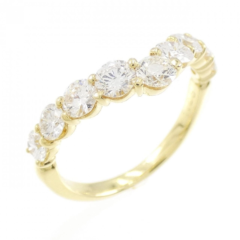 Nhẫn kim cương K18YG 1.05CT 673372