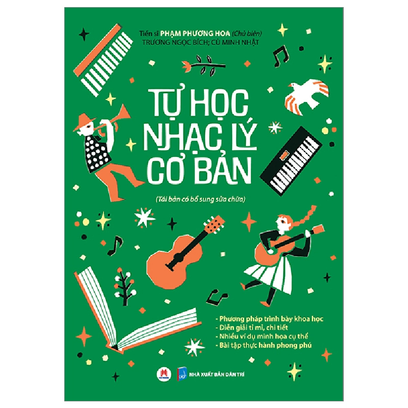 Tự Học Nhạc Lý Cơ Bản - TS. Phạm Phương Hoa, Trương Ngọc Bích, Cù Minh Nhật (Mới 100%) Âm nhạc, điện ảnh, Huy Hoàng - SÁCH ĐẠI HỌC 481597