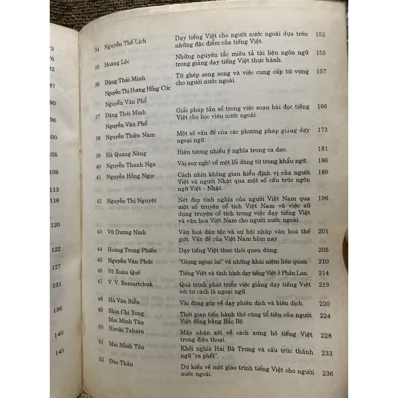 Tiếng Việt và việc dạy tiếng Việt cho người nước ngoài - sách khổ lớn  999364