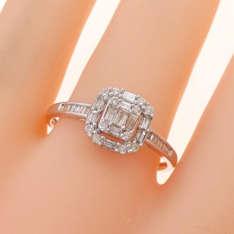 Nhẫn kim cương K18WG 0.30CT - Hàng hiệu Authentic 847848