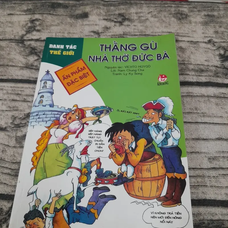 Thằng gù nhà thờ Đức Bà-phiên bản Truyện tranh. Nguyên tác Victo Hugo 706189