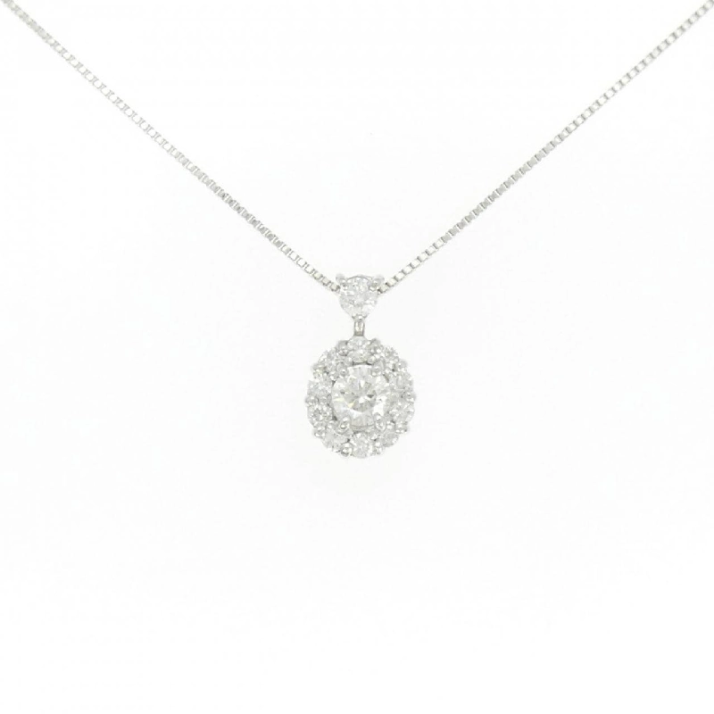 K18WG Dây chuyền kim cương 0.30CT - Hàng hiệu Chính hãng 861342