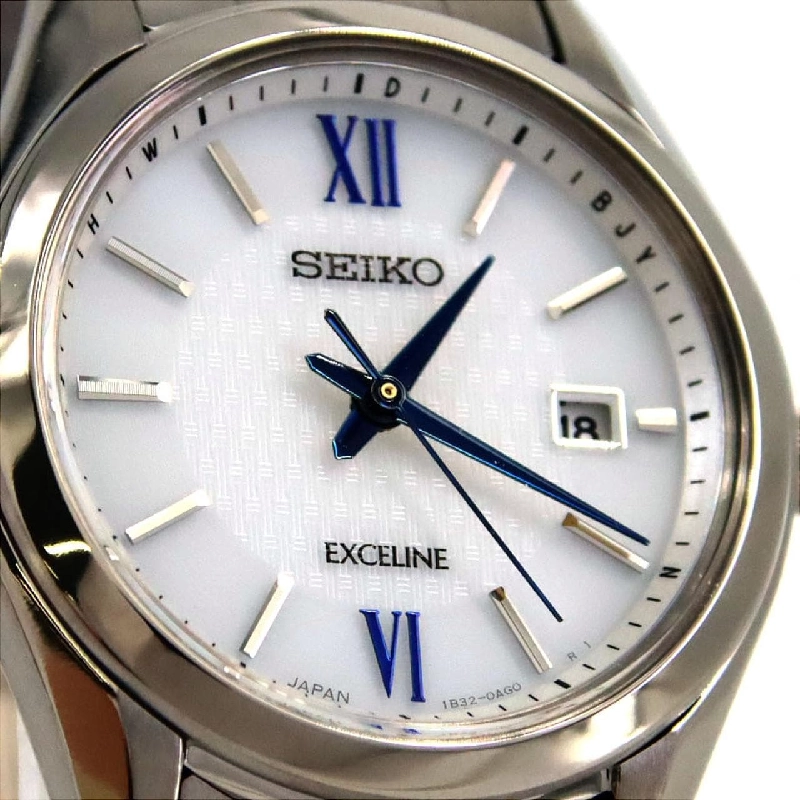 Đồng hồ Seiko Excelline sóng radio 1B32-0AC0/SWCW145 TI Solar Quartz - Hàng hiệu Chính hãng 881936