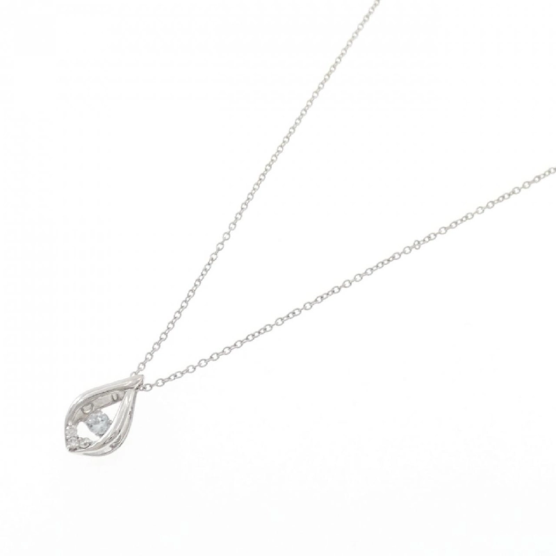 K10WG Aquamarine Necklace - Hàng hiệu Authentic 860607