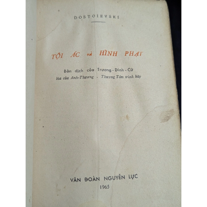 Tội ác và hình phạt - Dostoievski ( Trương Đình Cử dịch ) 127786