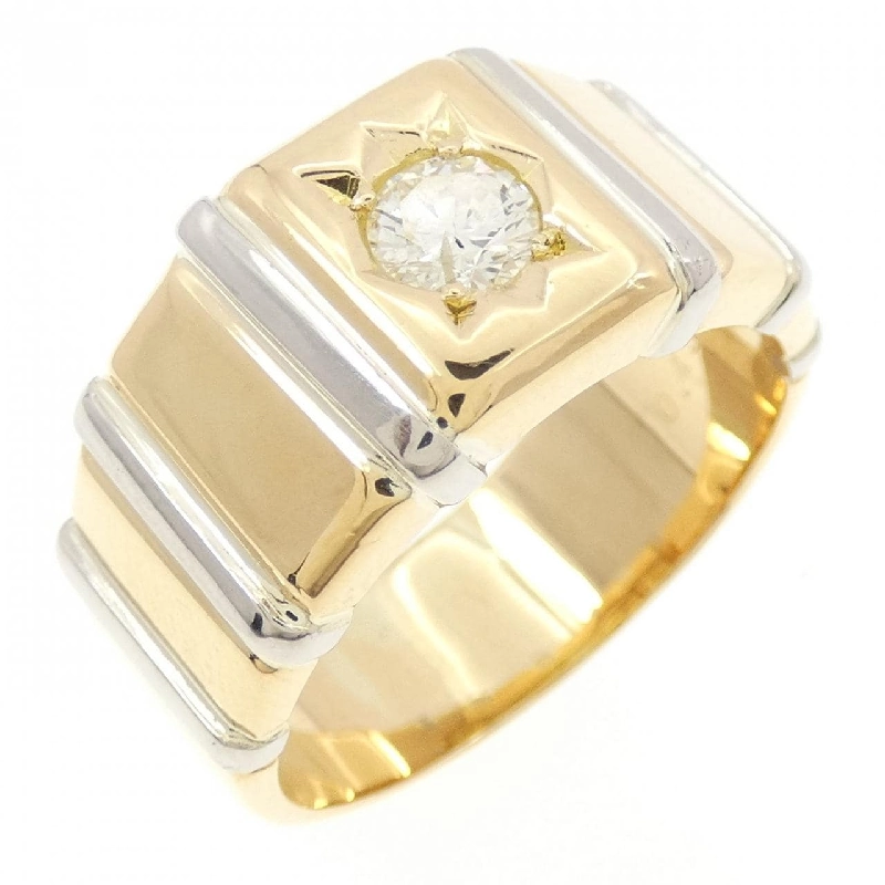 Nhẫn kim cương K18YG/PT900 0.43CT - Hàng hiệu Chính hãng 667361