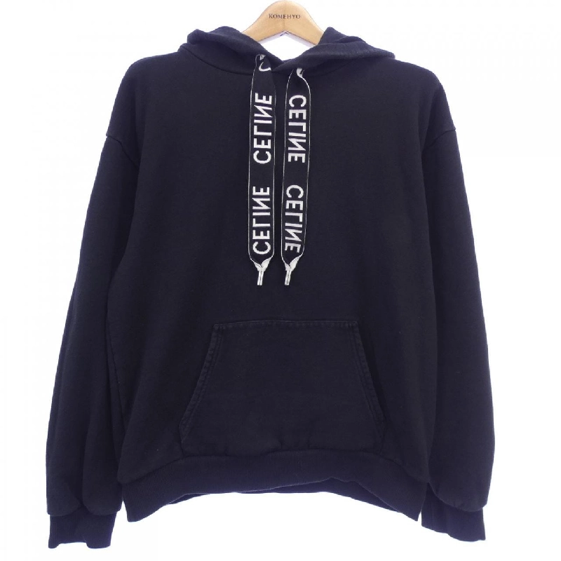 セリーヌ CELINE CELINE Áo hoodie rộng / Cotton fleece 2Y468670Q - Hàng hiệu Authentic 896359