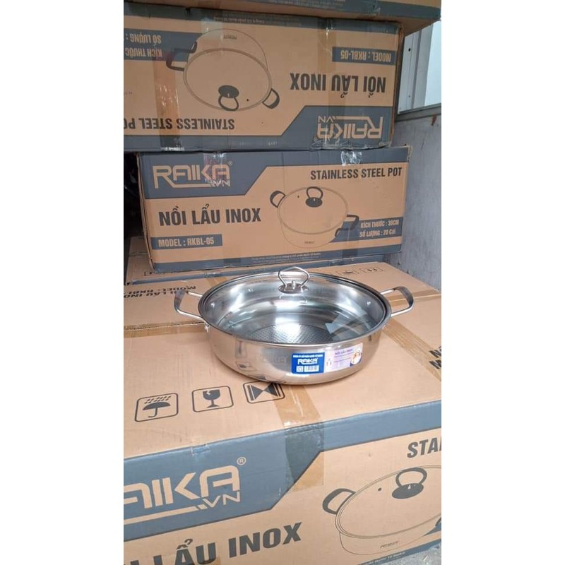 Nồi lẩu inox Raika 💕💕💕 74811