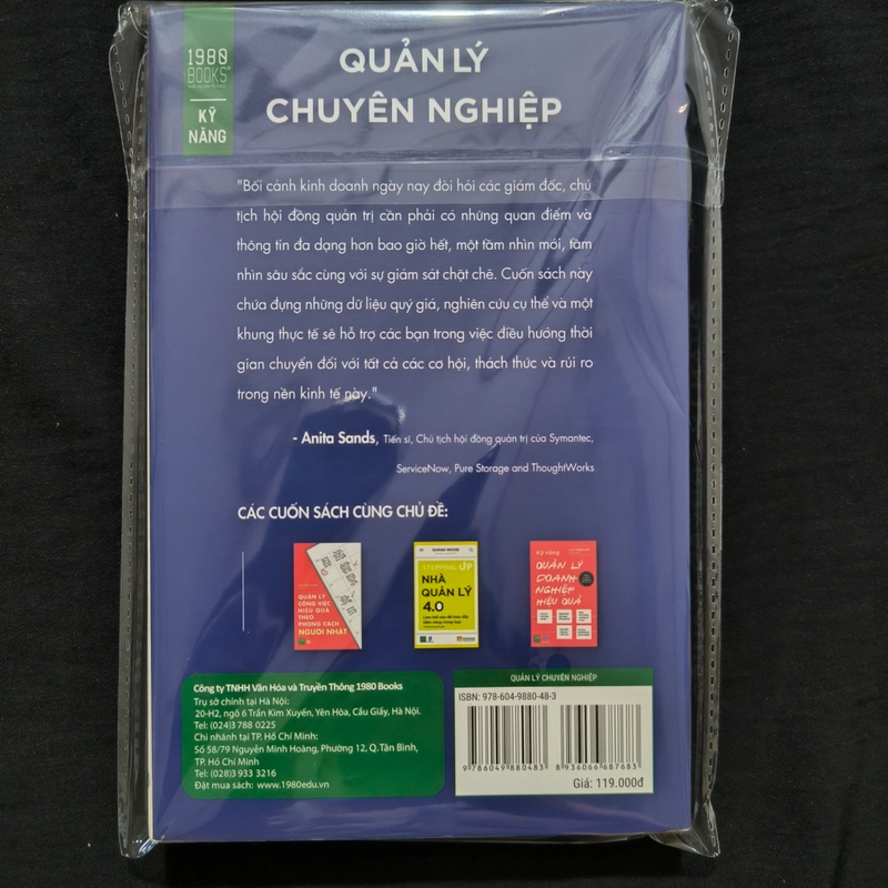 Quản lý chuyên nghiệp - Dottie Schindlinger & Brian Stafford - Giá gốc 119,000 - Mới 100% 337247