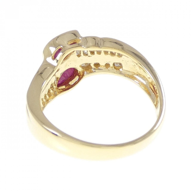 Nhẫn Ruby K18YG 0.50CT - Hàng hiệu Chính hãng 854297