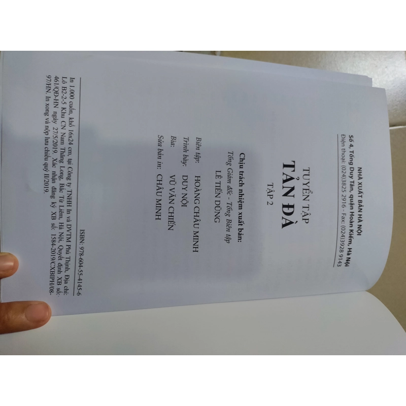 Tuyển tập Tản Đà bộ 2 tập 517168