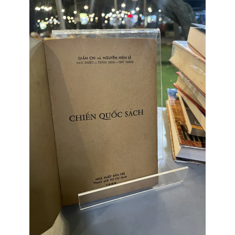 CHIẾN QUỐC SÁCH- NGUYỄN GIẾN LÊ 712548