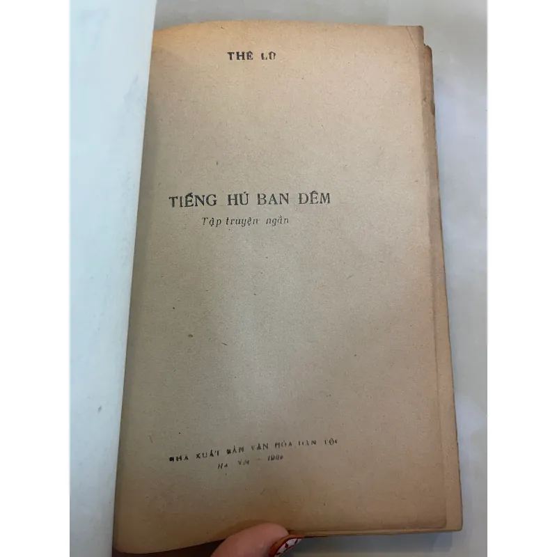 TIẾNG HÚ BAN ĐÊM - THẾ LỮ  1045609