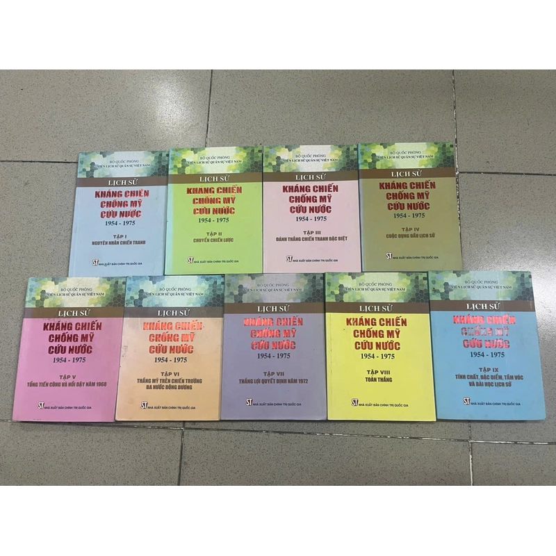LỊCH SỬ KHÁNG CHIẾN CHỐNG MỸ CỨU NƯỚC 1954-1975 (9 TẬP) 531933