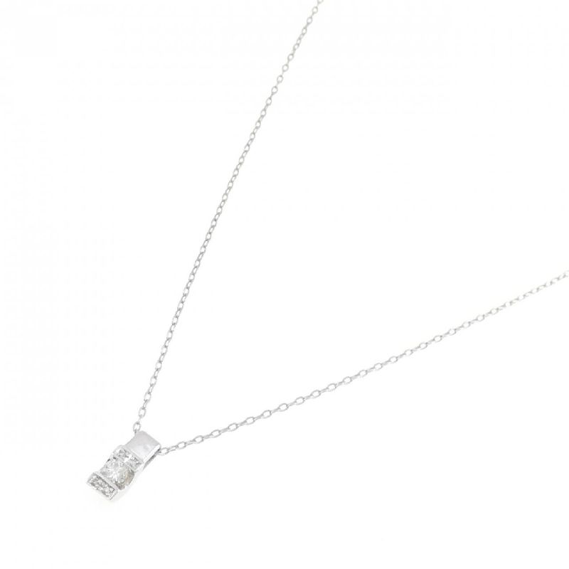 K14WG/K18WG Dây chuyền kim cương 0.107CT - Hàng hiệu Chính hãng 862156