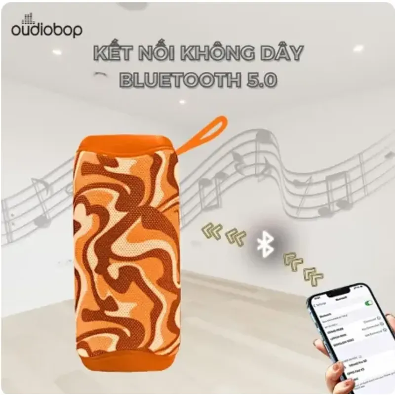 Loa Bluetooth không dây Oudiobop OP-503 bass mạnh, âm thanh sống động, pin khỏe 528398