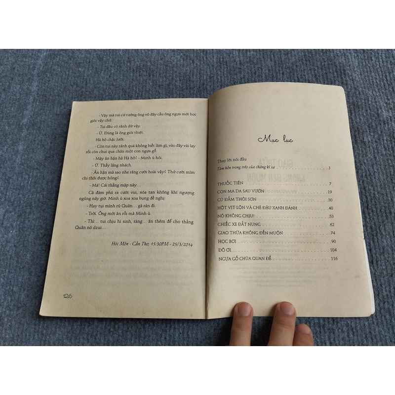 GIAO THỪA KHÔNG ĐẾN MUỘN - NGUYỄN NGỌC HOÀI NAM 552813