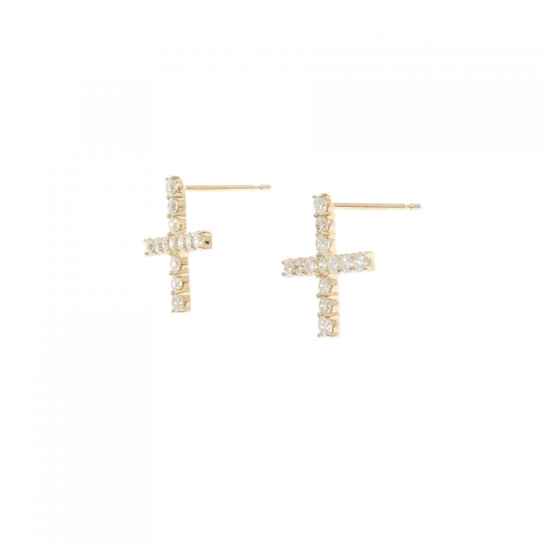 K18YG Bông tai kim cương 0.60CT - Hàng hiệu Chính hãng 870347