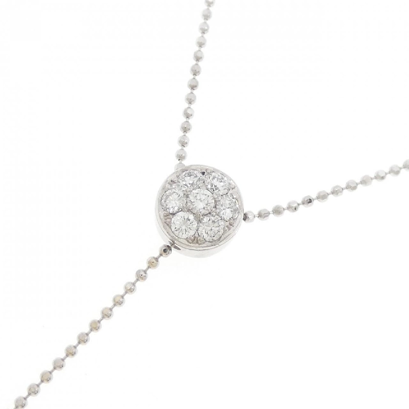 K18WG Dây chuyền ngọc trai - Hàng hiệu Authentic 858006