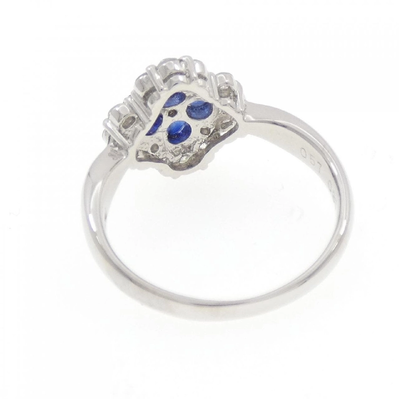 Nhẫn Sapphire Hoa PT900 0.57CT - Hàng hiệu Chính hãng 853469