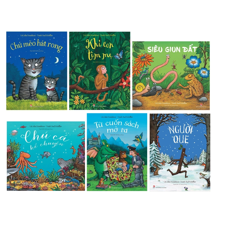 Combo 6 truyện tranh của tác giả Julia Donaldson 532460