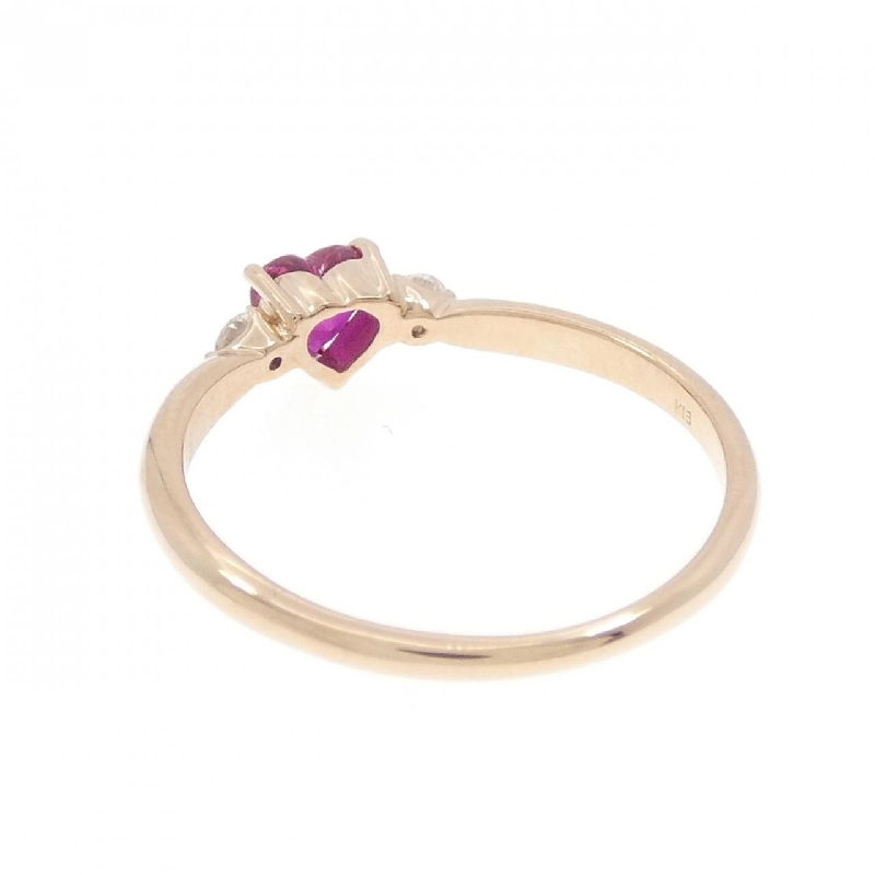 Nhẫn Ruby K18PG 0.39CT 668110
