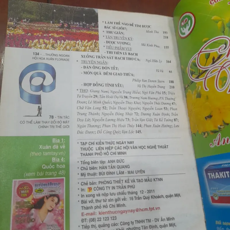 Tạp chí KIẾN THỨC NGÀY NAY số 770 Xuân Nhâm Thìn 2012 791292