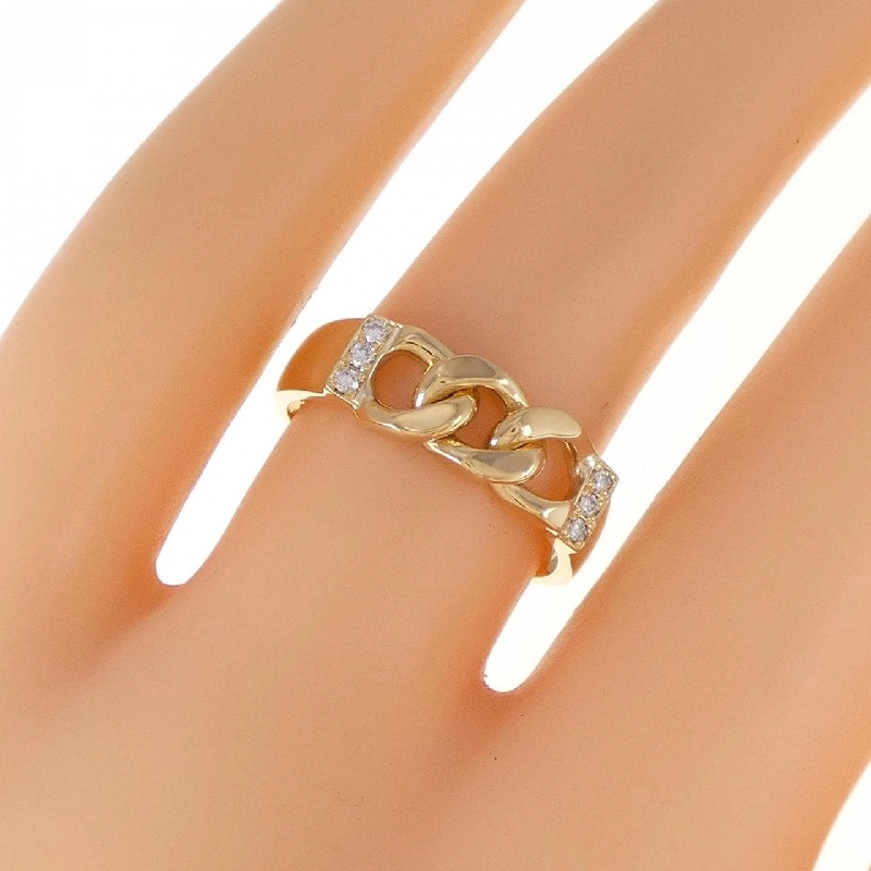 Nhẫn kim cương K18YG - Hàng hiệu Authentic 860147