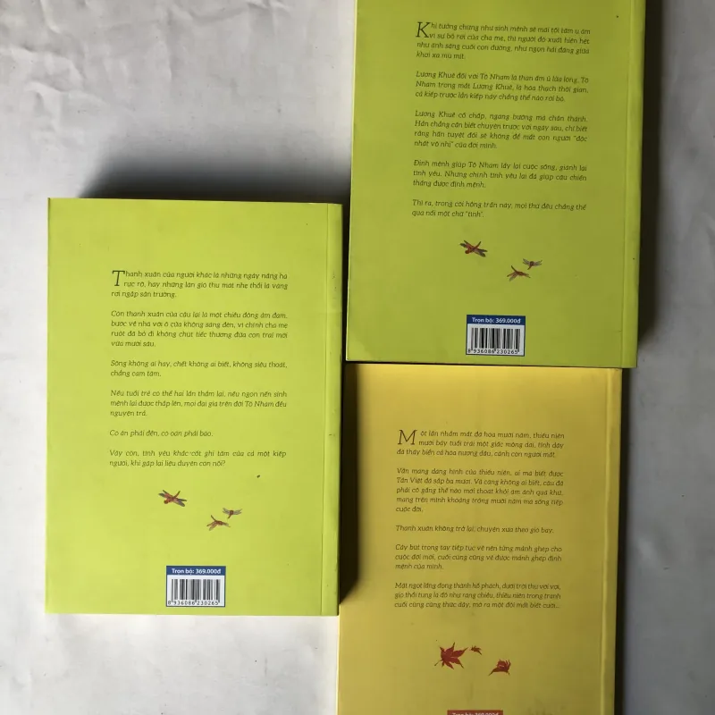 Trọn Bộ 3 Cuốn Cái Giá Để Hồi Sinh & Thiếu Niên Của Tôi - Dạ Đích 788619