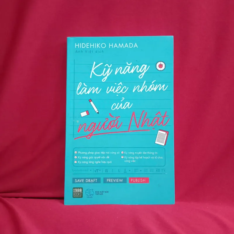 Kỹ năng làm việc nhóm của người Nhật 📚 1019300