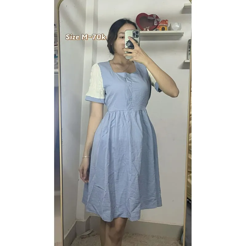 Váy xanh dương 606682