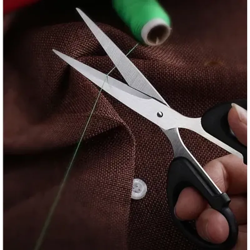 Kéo Cắt Văn Phòng Lưỡi Thép Không Gỉ 13.5 Cm - Kéo Cắt Giấy Thủ Công Hàng Cao Cấp 528399