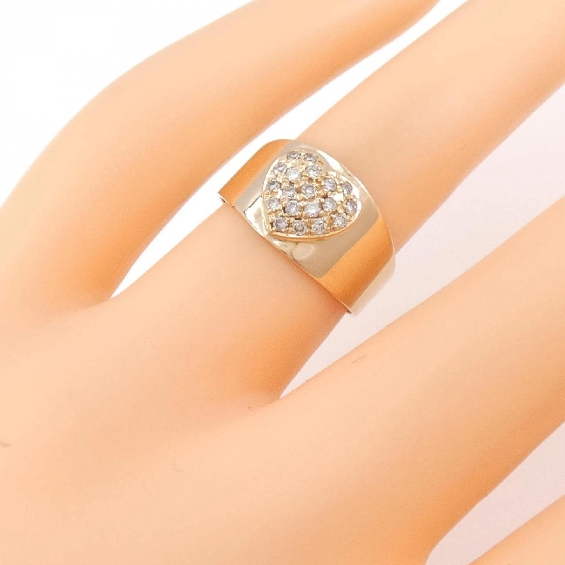 Nhẫn kim cương hình trái tim K18PG 0.23CT - Hàng hiệu chính hãng 856214