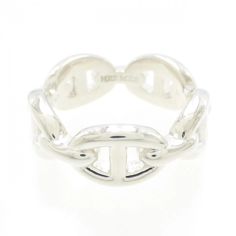Nhẫn HERMES Chaine d'Ancre - Hàng hiệu Authentic 839412