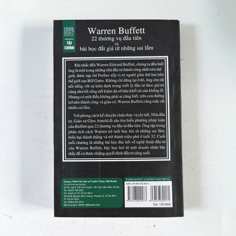 Warren Buffett - 22 thương vụ đầu tiên và bài học đắt giá từ những sai lầm (2017) 274973