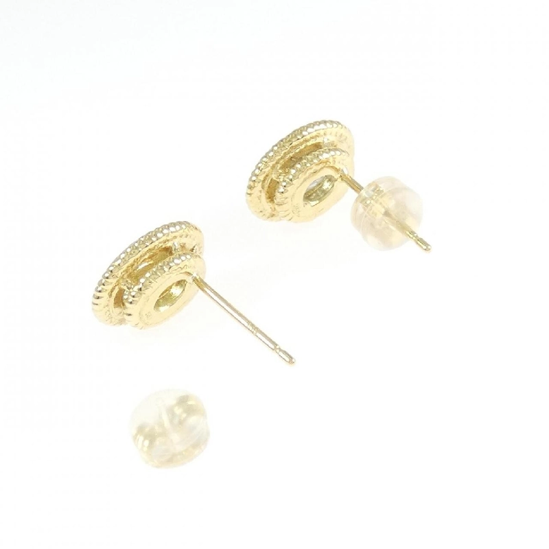 K18YG Aquamarine Bông tai - Hàng hiệu Chính hãng 874657