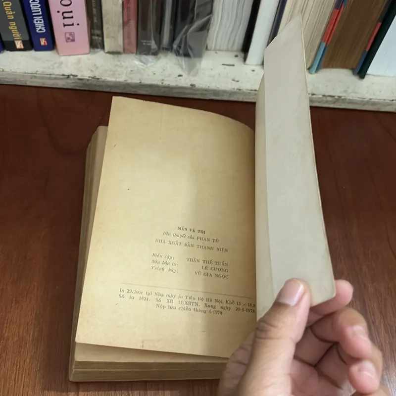 II Sách Xưa: Mẫn Và Tôi (Tiểu Thuyết) - Phan Tứ - 1978 599490