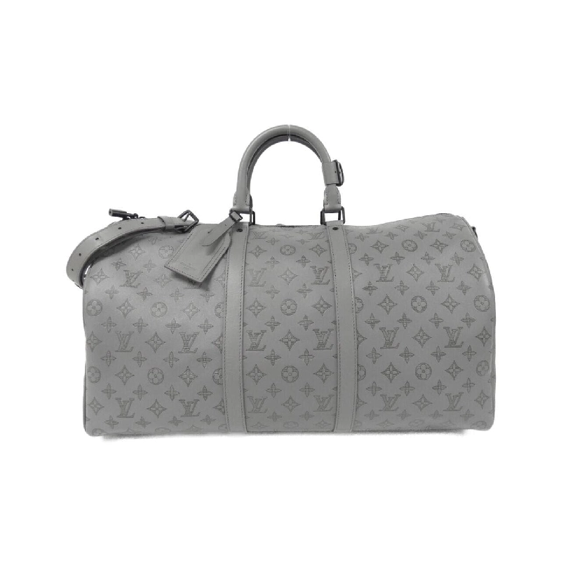 Túi Boston Louis Vuitton Monogram Shadow Keepall Bandoulière 50cm M46117 615189
