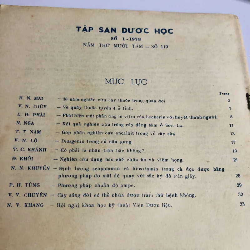 5 CUỐN BÁO Y HỌC THỰC HÀNH - DƯỢC HỌC  700899