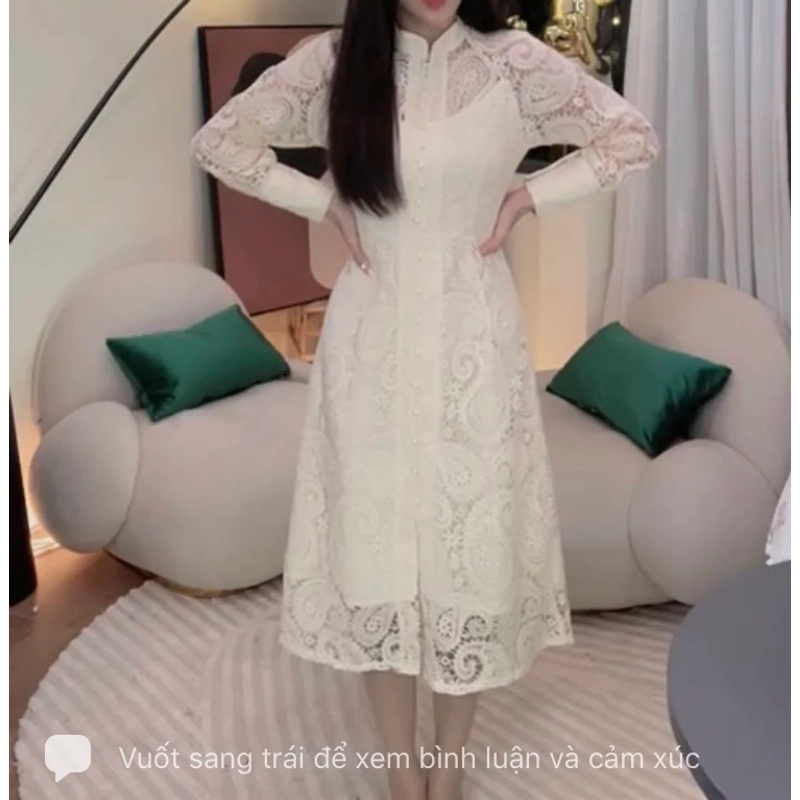 Đầm ren cao cấp QC new tag 472838