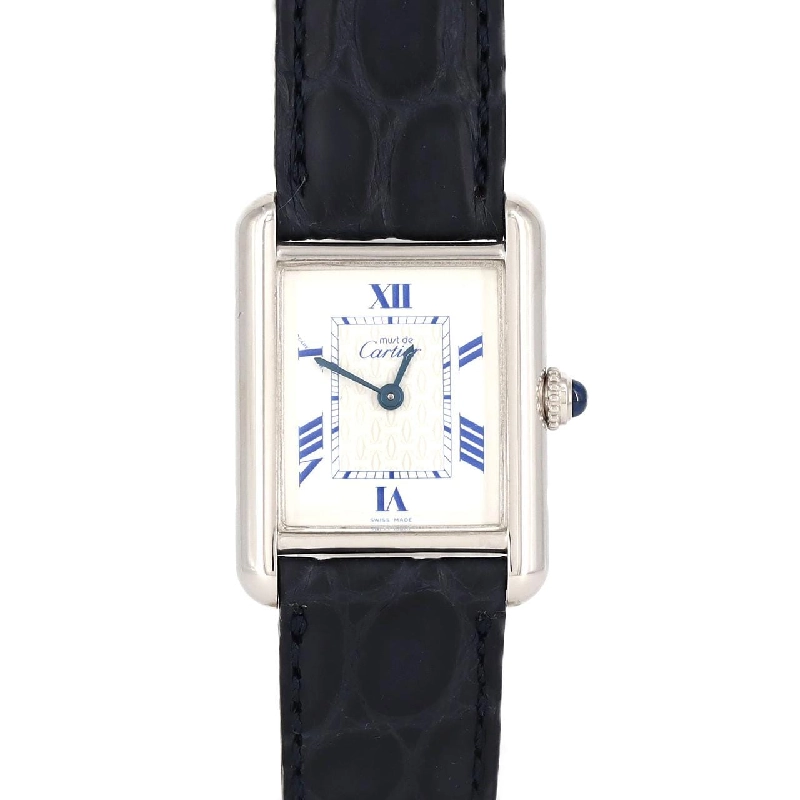 Cartier Must Tank SM W1014054 Bạc Quartz - Hàng hiệu Chính hãng 876951